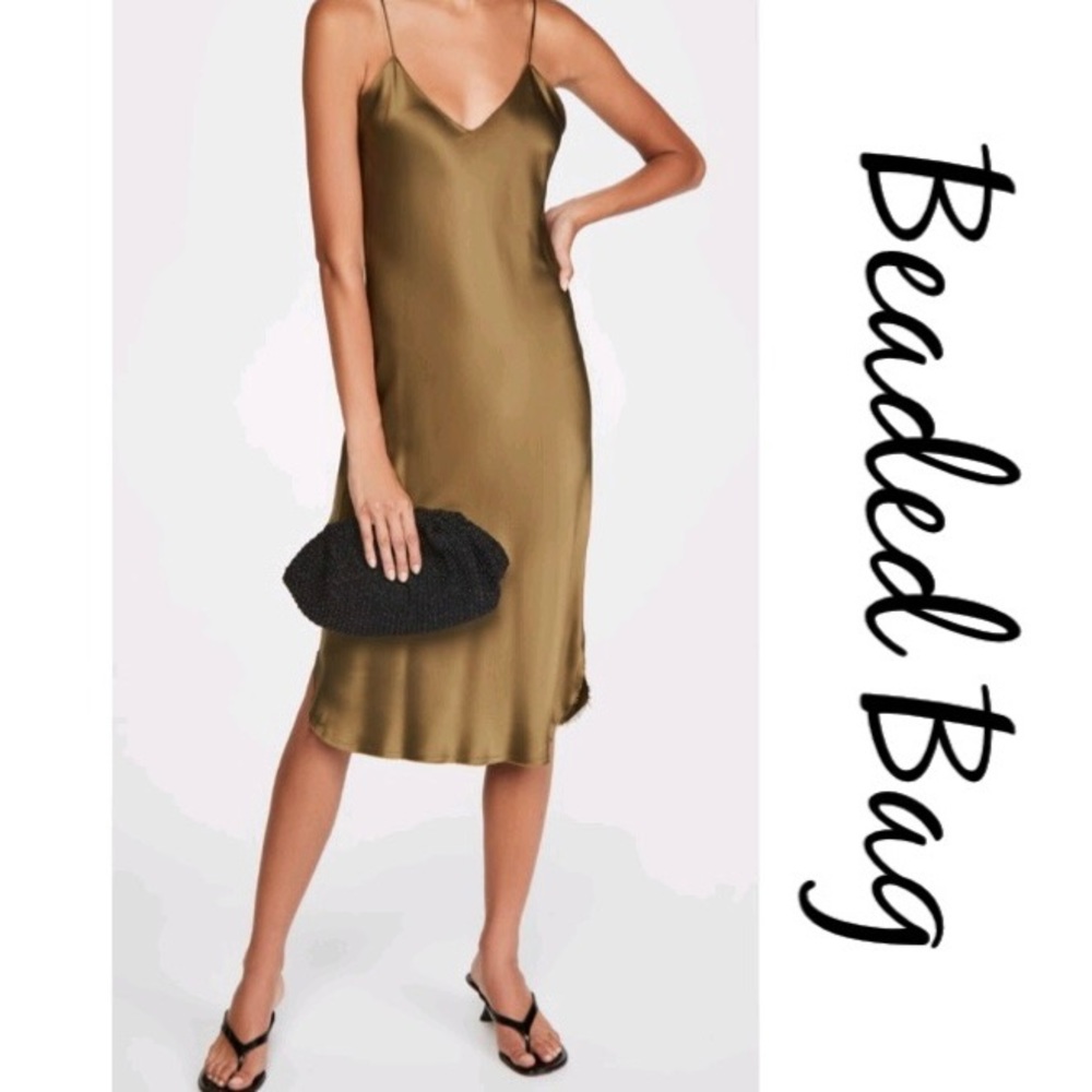 Santi Oversized Black Clutch-Be Fancy & Classic - Picture 2 of 10